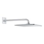 Casa si Gradina - Sanitare - Cazi si cabine de dus - Coloane si seturi de dus - Dus fix Grohe 26563000, 310 mm, 1 bar, 422 mm, 1 pulverizari, 1/2 conexiune instalare, pivotant, Crom - Infinity.ro