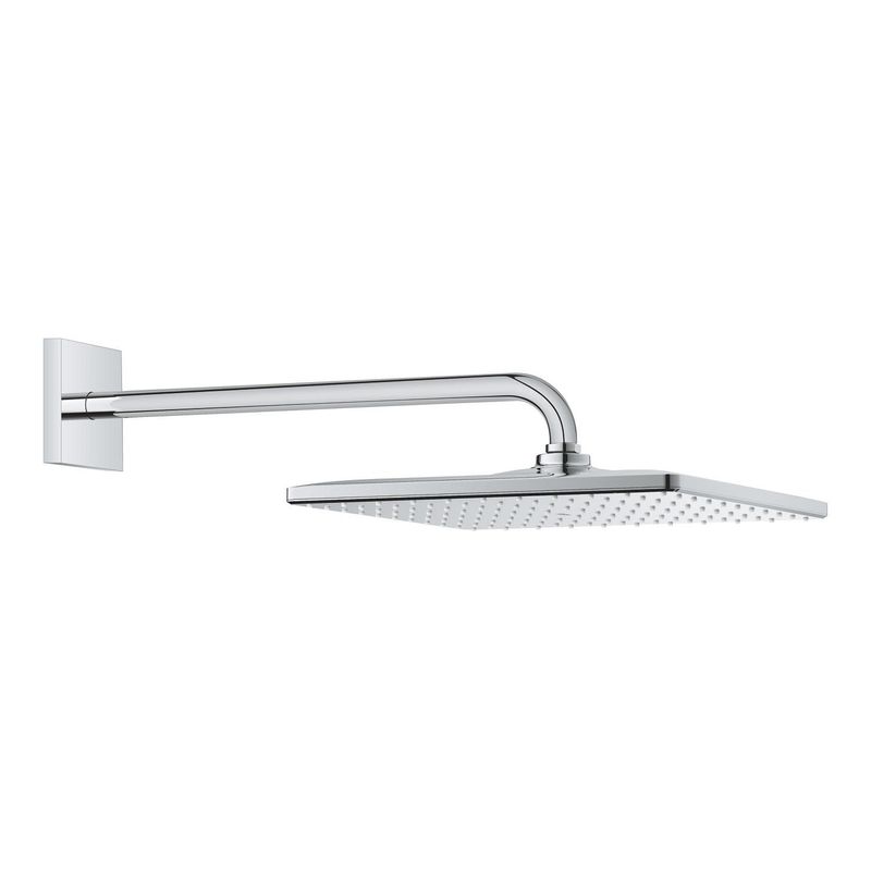 Casa si Gradina - Sanitare - Cazi si cabine de dus - Coloane si seturi de dus - Dus fix Grohe 26563000, 310 mm, 1 bar, 422 mm, 1 pulverizari, 1/2 conexiune instalare, pivotant, Crom - Infinity.ro