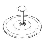 Casa si Gradina - Sanitare - Cazi si cabine de dus - Coloane si seturi de dus - Dus fix Grohe 26559000, 310 mm, 1 bar, 142 mm, 1 pulverizari, 1/2 conexiune instalare, sistem anticalcar, Crom - Infinity.ro