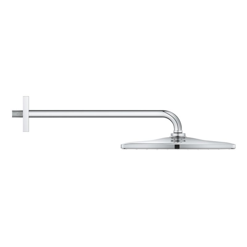 Casa si Gradina - Sanitare - Cazi si cabine de dus - Coloane si seturi de dus - Dus fix Grohe 26563000, 310 mm, 1 bar, 422 mm, 1 pulverizari, 1/2 conexiune instalare, pivotant, Crom - Infinity.ro
