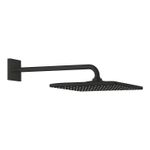 Casa si Gradina - Sanitare - Cazi si cabine de dus - Coloane si seturi de dus - Dus fix Grohe 265642430, 310 mm, 1 bar, 422 mm, 1 pulverizari, 1/2 conexiune instalare, pivotant, Negru - Infinity.ro