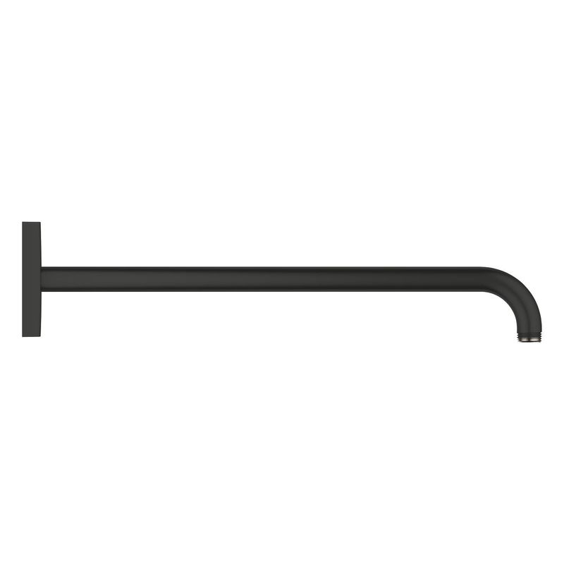 Casa si Gradina - Sanitare - Cazi si cabine de dus - Coloane si seturi de dus - Dus fix Grohe 265642430, 310 mm, 1 bar, 422 mm, 1 pulverizari, 1/2 conexiune instalare, pivotant, Negru - Infinity.ro
