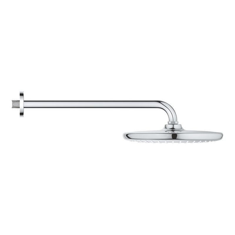 Casa si Gradina - Sanitare - Cazi si cabine de dus - Coloane si seturi de dus - Dus fix Grohe 26663000, 250 mm, 1 bar, 380 mm, 1 pulverizari, 1 functii, 1/2 conexiune instalare, Crom - Infinity.ro