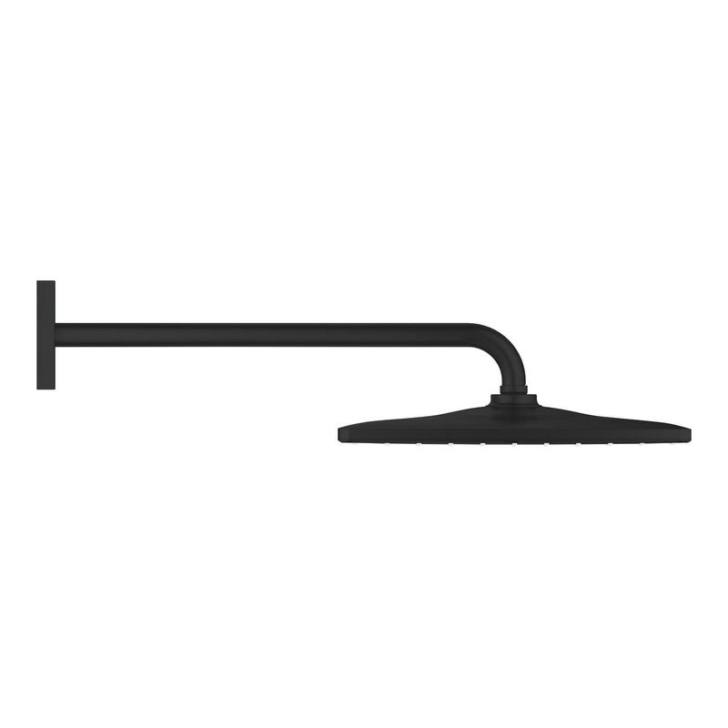 Casa si Gradina - Sanitare - Cazi si cabine de dus - Coloane si seturi de dus - Dus fix Grohe 265642430, 310 mm, 1 bar, 422 mm, 1 pulverizari, 1/2 conexiune instalare, pivotant, Negru - Infinity.ro