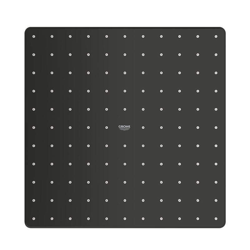Casa si Gradina - Sanitare - Cazi si cabine de dus - Coloane si seturi de dus - Dus fix Grohe 265642430, 310 mm, 1 bar, 422 mm, 1 pulverizari, 1/2 conexiune instalare, pivotant, Negru - Infinity.ro
