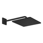 Casa si Gradina - Sanitare - Cazi si cabine de dus - Coloane si seturi de dus - Dus fix Grohe 265642430, 310 mm, 1 bar, 422 mm, 1 pulverizari, 1/2 conexiune instalare, pivotant, Negru - Infinity.ro