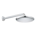 Casa si Gradina - Sanitare - Cazi si cabine de dus - Coloane si seturi de dus - Dus fix Grohe 26663000, 250 mm, 1 bar, 380 mm, 1 pulverizari, 1 functii, 1/2 conexiune instalare, Crom - Infinity.ro