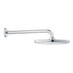 Casa si Gradina - Sanitare - Cazi si cabine de dus - Coloane si seturi de dus - Dus fix Grohe 26663000, 250 mm, 1 bar, 380 mm, 1 pulverizari, 1 functii, 1/2 conexiune instalare, Crom - Infinity.ro