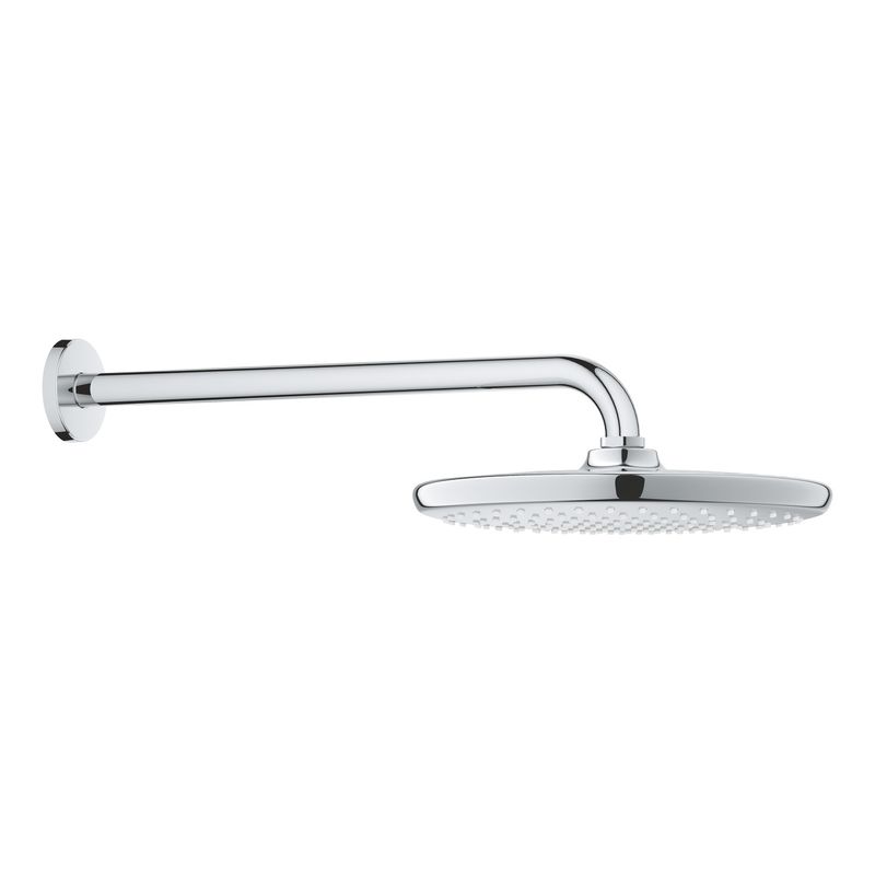 Casa si Gradina - Sanitare - Cazi si cabine de dus - Coloane si seturi de dus - Dus fix Grohe 26663000, 250 mm, 1 bar, 380 mm, 1 pulverizari, 1 functii, 1/2 conexiune instalare, Crom - Infinity.ro