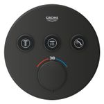 Casa si Gradina - Sanitare - Cazi si cabine de dus - Coloane si seturi de dus - Sistem dus Grohe 348742430, 310 mm, 1.2 bar, 30 mm, 1.5 m, 430 mm, 2 functii palarie dus, 1 functii para dus, Negru - Infinity.ro