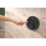 Casa si Gradina - Sanitare - Cazi si cabine de dus - Coloane si seturi de dus - Sistem dus Grohe 348742430, 310 mm, 1.2 bar, 30 mm, 1.5 m, 430 mm, 2 functii palarie dus, 1 functii para dus, Negru - Infinity.ro