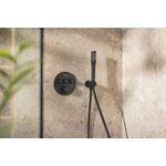 Casa si Gradina - Sanitare - Cazi si cabine de dus - Coloane si seturi de dus - Sistem dus Grohe 348742430, 310 mm, 1.2 bar, 30 mm, 1.5 m, 430 mm, 2 functii palarie dus, 1 functii para dus, Negru - Infinity.ro