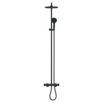 Casa si Gradina - Sanitare - Cazi si cabine de dus - Coloane si seturi de dus - Sistem dus Grohe 269882431, 250 mm, 1 bar, 110 mm, 1.75 m, 1588 mm, 412 mm, 1 functii palarie dus, Negru - Infinity.ro