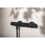 Casa si Gradina - Sanitare - Cazi si cabine de dus - Coloane si seturi de dus - Furtun de dus Grohe 287412432, 1.5 m, 5 bar, 1/2 tip conexiune para dus, 1/2 tip conexiune baterie, Negru - Infinity.ro