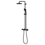 Casa si Gradina - Sanitare - Cazi si cabine de dus - Coloane si seturi de dus - Sistem dus Grohe 268112431, 210 mm, 0.9 bar, 110 mm, 1.75 m, 1132 mm, 412 mm, 1 functii palarie dus, Negru - Infinity.ro