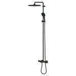 Casa si Gradina - Sanitare - Cazi si cabine de dus - Coloane si seturi de dus - Sistem dus Grohe 269842431, 250 mm, 1 bar, 110 mm, 1.75 m, 1588 mm, 412 mm, 1 functii palarie dus, Negru - Infinity.ro