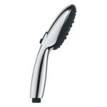 Casa si Gradina - Sanitare - Cazi si cabine de dus - Coloane si seturi de dus - Para de dus Grohe 26031001, 110 mm, 211 mm, 3 functii, 1/2 racord, sistem anticalcar, universal, Crom - Infinity.ro