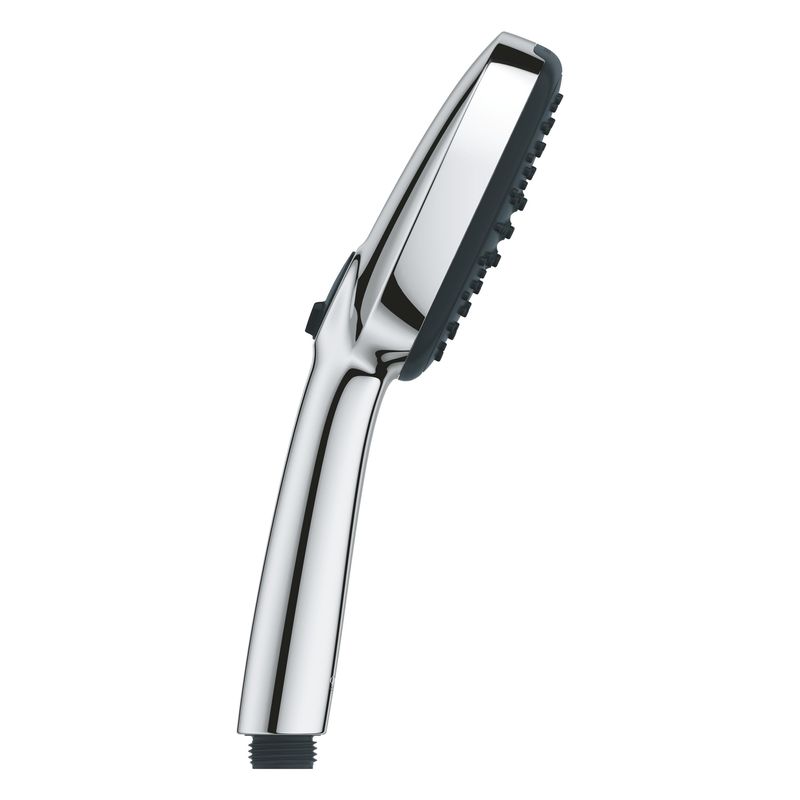Casa si Gradina - Sanitare - Cazi si cabine de dus - Coloane si seturi de dus - Para de dus Grohe 26397001, 110 mm, 211 mm, 2 functii, 1/2 racord, sistem anticalcar, universal, Crom - Infinity.ro