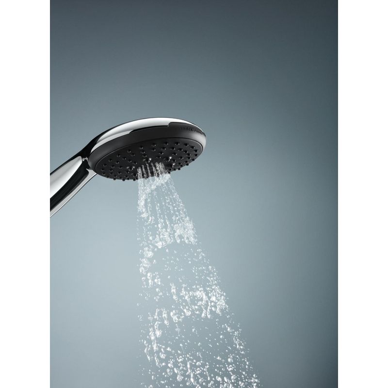 Casa si Gradina - Sanitare - Cazi si cabine de dus - Coloane si seturi de dus - Para de dus Grohe 26031001, 110 mm, 211 mm, 3 functii, 1/2 racord, sistem anticalcar, universal, Crom - Infinity.ro