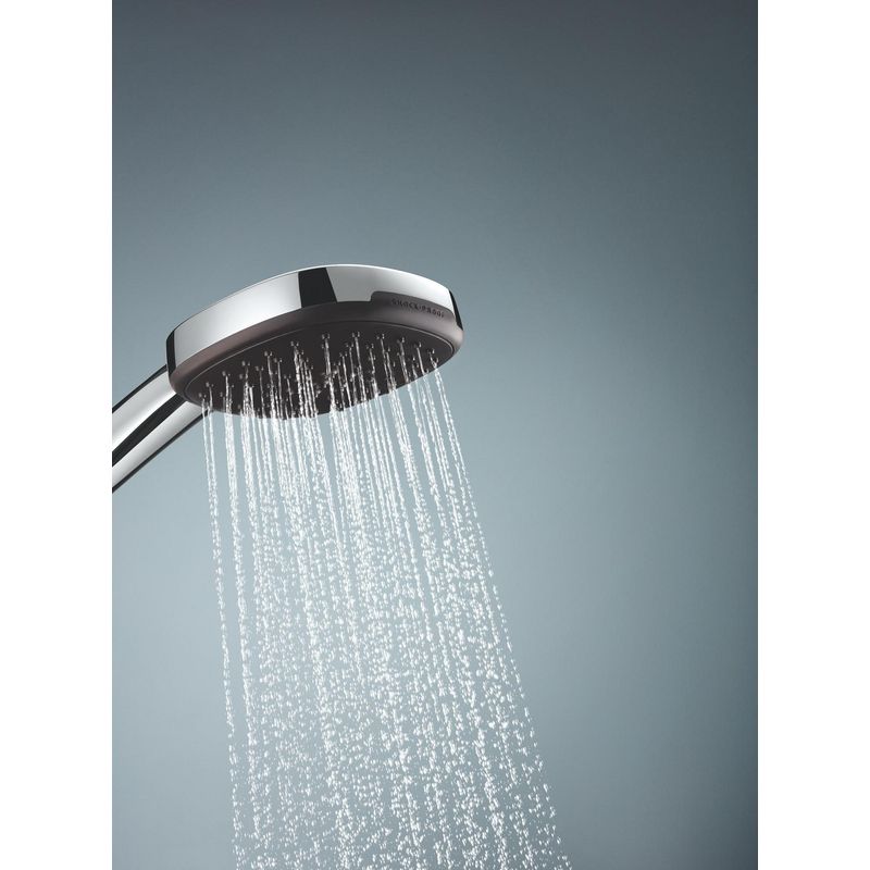 Casa si Gradina - Sanitare - Cazi si cabine de dus - Coloane si seturi de dus - Para de dus Grohe 26397001, 110 mm, 211 mm, 2 functii, 1/2 racord, sistem anticalcar, universal, Crom - Infinity.ro