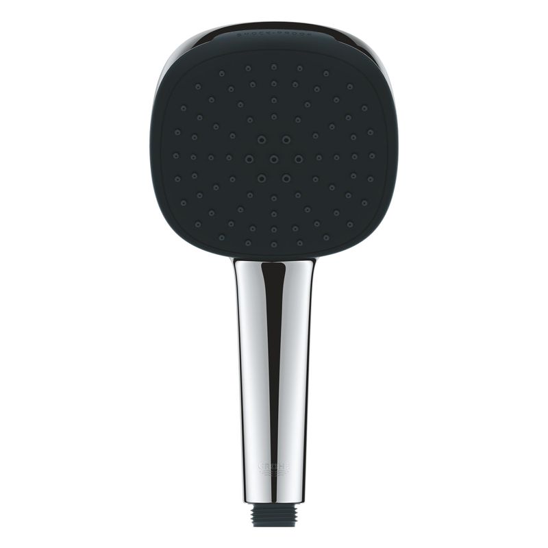 Casa si Gradina - Sanitare - Cazi si cabine de dus - Coloane si seturi de dus - Para de dus Grohe 26397001, 110 mm, 211 mm, 2 functii, 1/2 racord, sistem anticalcar, universal, Crom - Infinity.ro