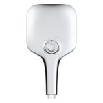 Casa si Gradina - Sanitare - Cazi si cabine de dus - Coloane si seturi de dus - Para de dus Grohe 26552000, 130 mm, 247 mm, 3 functii, 1/2 racord, sistem anticalcar, universal, Crom - Infinity.ro