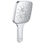 Casa si Gradina - Sanitare - Cazi si cabine de dus - Coloane si seturi de dus - Para de dus Grohe 26552000, 130 mm, 247 mm, 3 functii, 1/2 racord, sistem anticalcar, universal, Crom - Infinity.ro