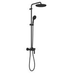 Casa si Gradina - Sanitare - Cazi si cabine de dus - Coloane si seturi de dus - Sistem dus Grohe 266732431, 250 mm, 0.9 bar, 110 mm, 1.75 m, 1118 mm, 412 mm, 1 functii palarie dus, Negru - Infinity.ro