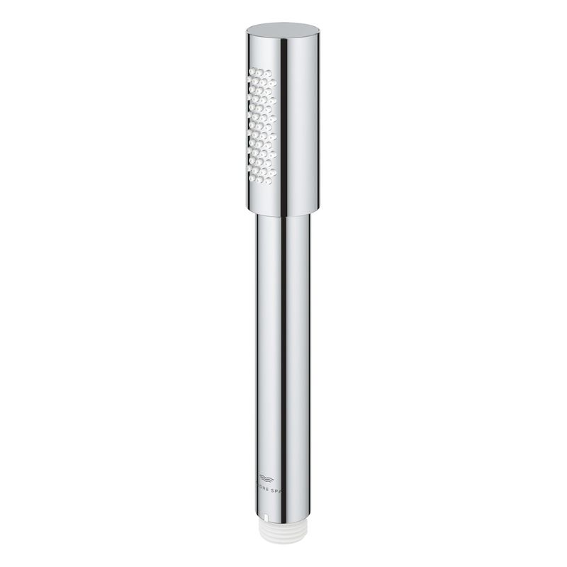 Casa si Gradina - Sanitare - Cazi si cabine de dus - Coloane si seturi de dus - Para de dus Grohe 26891000, 25 mm, 262 mm, 1 functii, 1/2 racord, sistem anticalcar, universal, Crom - Infinity.ro