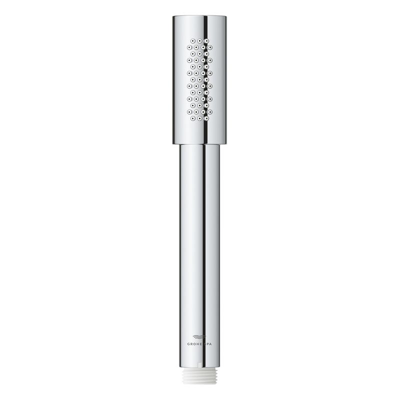 Casa si Gradina - Sanitare - Cazi si cabine de dus - Coloane si seturi de dus - Para de dus Grohe 26891000, 25 mm, 262 mm, 1 functii, 1/2 racord, sistem anticalcar, universal, Crom - Infinity.ro