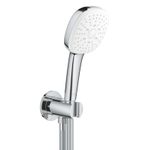 Casa si Gradina - Sanitare - Cazi si cabine de dus - Coloane si seturi de dus - Para de dus Grohe 26910003, 110 mm, 1.5 m, 221 mm, 3 functii, 1/2 racord, sistem anticalcar, universal, Crom - Infinity.ro