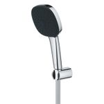 Casa si Gradina - Sanitare - Cazi si cabine de dus - Coloane si seturi de dus - Para de dus Grohe 26176001, 110 mm, 1.75 m, 221 mm, 3 functii, 1/2 racord, sistem anticalcar, universal, Crom - Infinity.ro