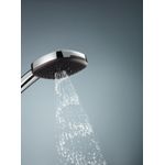Casa si Gradina - Sanitare - Cazi si cabine de dus - Coloane si seturi de dus - Para de dus Grohe 26176001, 110 mm, 1.75 m, 221 mm, 3 functii, 1/2 racord, sistem anticalcar, universal, Crom - Infinity.ro