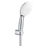 Casa si Gradina - Sanitare - Cazi si cabine de dus - Coloane si seturi de dus - Para de dus Grohe 26919003, 110 mm, 1.5 m, 211 mm, 2 functii, 1/2 racord, sistem anticalcar, universal, Crom - Infinity.ro