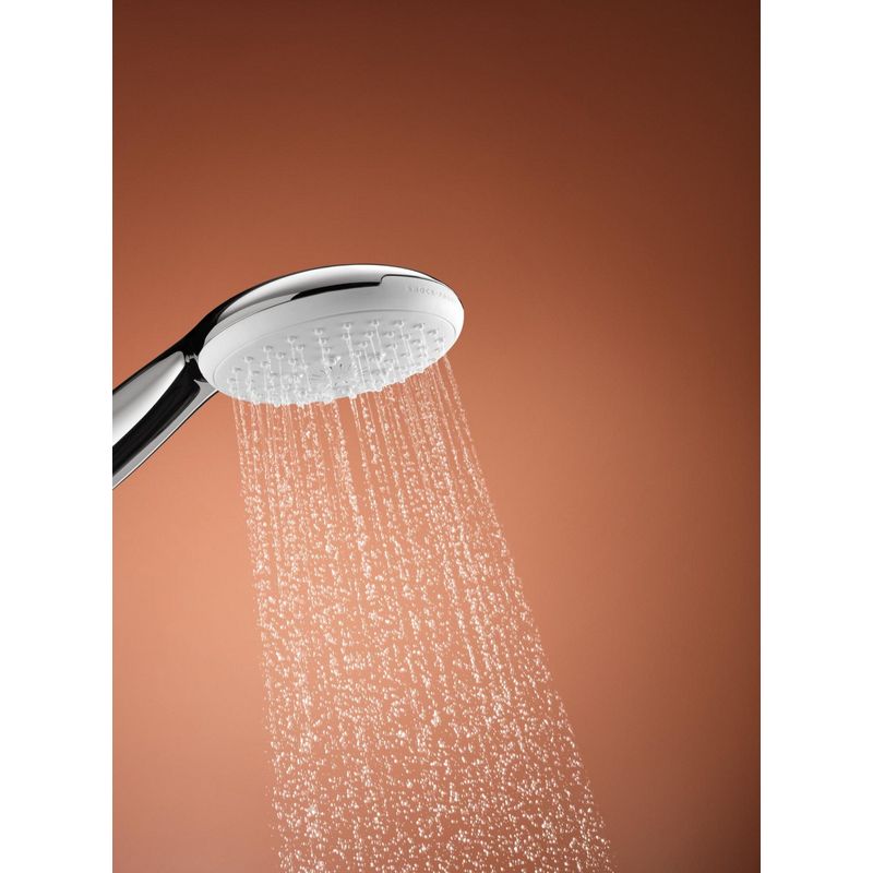 Casa si Gradina - Sanitare - Cazi si cabine de dus - Coloane si seturi de dus - Para de dus Grohe 27601003, 110 mm, 1.75 m, 211 mm, 2 functii, 1/2 racord, sistem anticalcar, suport dus reglabil, Crom - Infinity.ro
