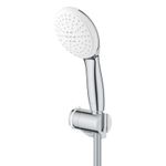 Casa si Gradina - Sanitare - Cazi si cabine de dus - Coloane si seturi de dus - Para de dus Grohe 27601003, 110 mm, 1.75 m, 211 mm, 2 functii, 1/2 racord, sistem anticalcar, suport dus reglabil, Crom - Infinity.ro