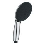 Casa si Gradina - Sanitare - Cazi si cabine de dus - Coloane si seturi de dus - Para de dus Grohe 27946001, 110 mm, 221 mm, 2 functii, 1/2 racord, sistem anticalcar, universal, Crom - Infinity.ro