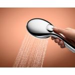 Casa si Gradina - Sanitare - Cazi si cabine de dus - Coloane si seturi de dus - Para de dus Grohe 27601003, 110 mm, 1.75 m, 211 mm, 2 functii, 1/2 racord, sistem anticalcar, suport dus reglabil, Crom - Infinity.ro