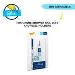 Casa si Gradina - Sanitare - Cazi si cabine de dus - Coloane si seturi de dus - Para de dus Grohe 27944001, 110 mm, 1.75 m, 211 mm, 1 functii, 1/2 racord, sistem anticalcar, universal, Crom - Infinity.ro