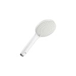 Casa si Gradina - Sanitare - Cazi si cabine de dus - Coloane si seturi de dus - Para de dus Roca A5BG109B00, 110 mm, 250 mm, 3 functii, 1/2 racord, sistem anticalcar, universal, Alb - Infinity.ro