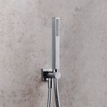 Casa si Gradina - Sanitare - Cazi si cabine de dus - Coloane si seturi de dus - Para dus Duravit UV0640002010, 22 mm, 222 mm, 1 functii, 1/2 racord, sistem anticalcar, universal, Crom - Infinity.ro