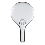 Casa si Gradina - Sanitare - Cazi si cabine de dus - Coloane si seturi de dus - Para dus Grohe 26590000, 150 mm, 263 mm, 3 functii, 1/2 racord, sistem anticalcar, universal, abs, Crom - Infinity.ro
