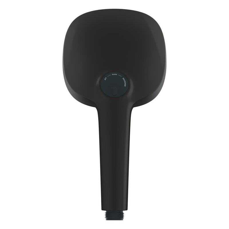 Casa si Gradina - Sanitare - Cazi si cabine de dus - Coloane si seturi de dus - Para dus Grohe 260922431, 110 mm, 7.4 l/min, 240 mm, 3 functii, 1/2 racord, sistem anticalcar, Negru - Infinity.ro