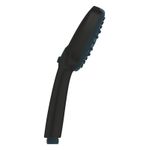 Casa si Gradina - Sanitare - Cazi si cabine de dus - Coloane si seturi de dus - Para dus Grohe 260922431, 110 mm, 7.4 l/min, 240 mm, 3 functii, 1/2 racord, sistem anticalcar, Negru - Infinity.ro