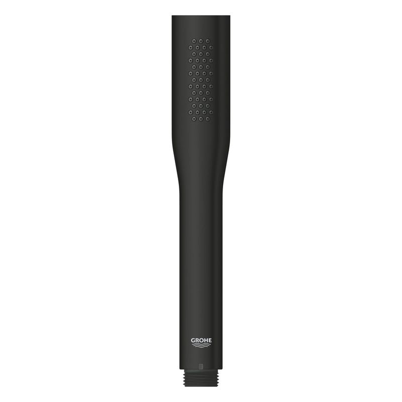 Casa si Gradina - Sanitare - Cazi si cabine de dus - Coloane si seturi de dus - Para dus Grohe 274002430, 30 mm, 8.199999999999999 l/min, 216 mm, 1 functii, 1/2 racord, sistem anticalcar, Negru - Infinity.ro