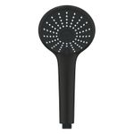 Casa si Gradina - Sanitare - Cazi si cabine de dus - Coloane si seturi de dus - Para dus Grohe 273192430, 110 mm, 16.6 l/min, 238 mm, 3 functii, 1/2 racord, sistem anticalcar, Negru - Infinity.ro