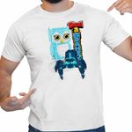 Fashion, accesorii si bijuterii - Barbati - Imbracaminte - Tricouri si bluze barbati - Tricou Barbati Steal Brainrot Clickerrinocrabo Roblox Meme, alb, marime M - Infinity.ro