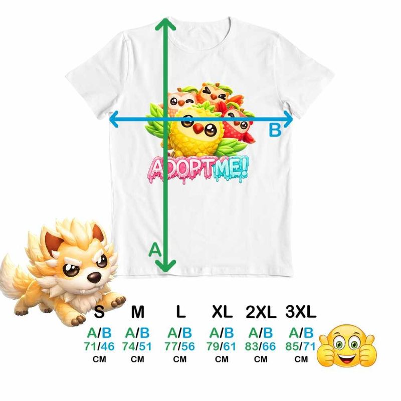 Fashion, accesorii si bijuterii - Barbati - Imbracaminte - Tricouri si bluze barbati - Tricou Barbati Roblox Adopt Me Bufnita, alb, marime XL - Infinity.ro