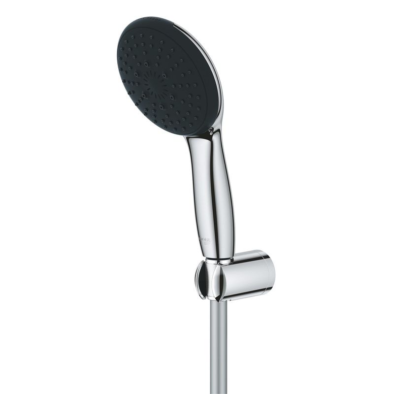 Casa si Gradina - Sanitare - Cazi si cabine de dus - Coloane si seturi de dus - Para de dus Grohe 26769001, 110 mm, 1.75 m, 211 mm, 3 functii, 1/2 racord, sistem anticalcar, universal, Crom - Infinity.ro
