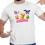 Fashion, accesorii si bijuterii - Barbati - Imbracaminte - Tricouri si bluze barbati - Tricou Barbati Roblox Adopt Me Shadow Dragon, alb, marime 3XL - Infinity.ro